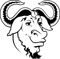 GNU - (Gnu's Not Unix) - en 'open source license' bestyret af Free Software Foundation (FSF) - TRYK HER for at læse mere om GNU-projektet - Åbner i NYT VINDUE!